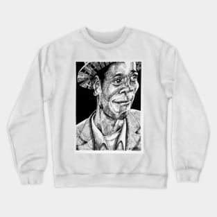 Get Out - "The African American Experience" Andre Logan portrait (original) Crewneck Sweatshirt